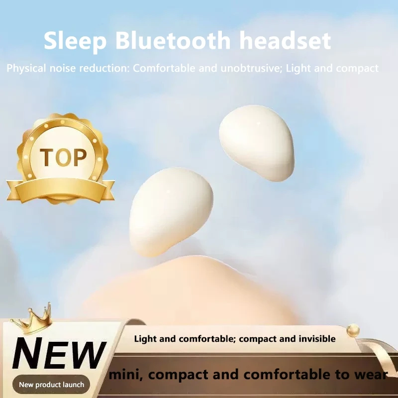 Wireless Earbuds Bluetooth 5.4 Headphones Noise Cancel In-ear Waterproof Earphones with Microphone Longbattery life