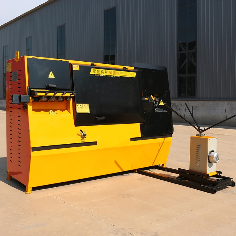 CNC Stirrup Bending Machine Compact Fully Automatic 220V Electric Round Rebar Bender Heavy Duty