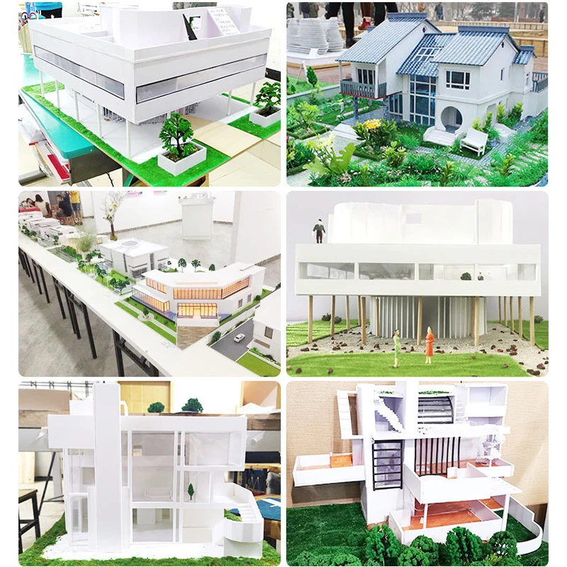 5 Stuks 300X200 Mm Wit Pvc Foam Board Voor Diy Building Model Materialen Handgemaakte Model Maken Materiaal Plastic platte Board