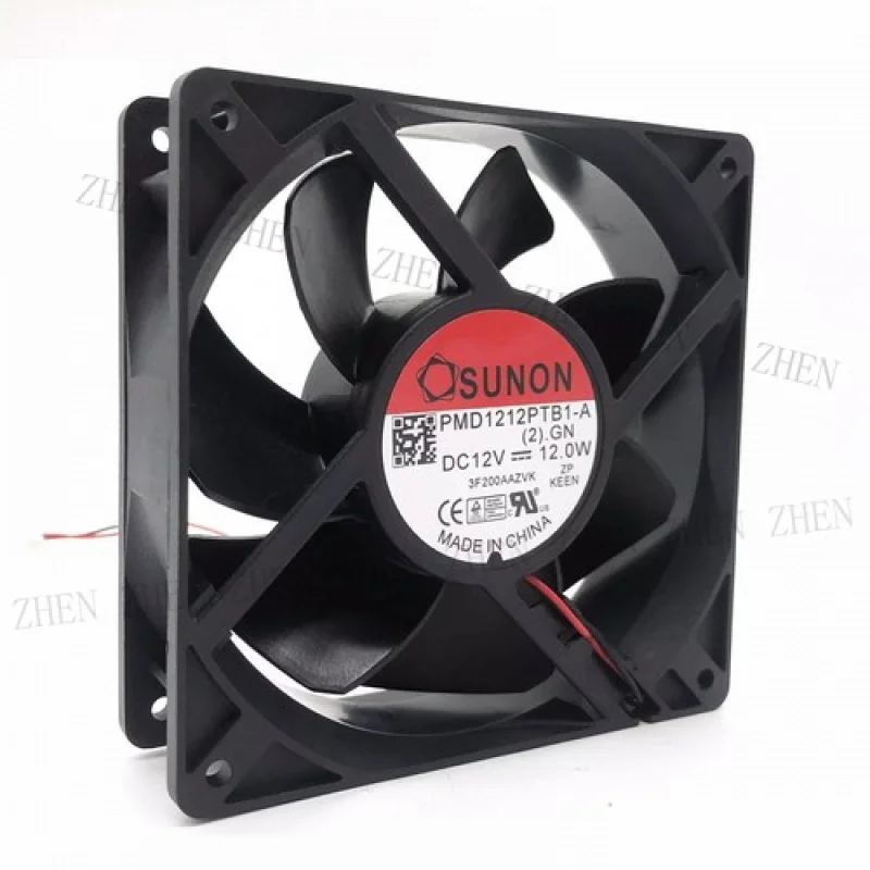 

Y ДЛЯ SUNON PMD1212PTB1-A DC12V 12,0 Вт 12 см 2-проводной охлаждающий вентилятор