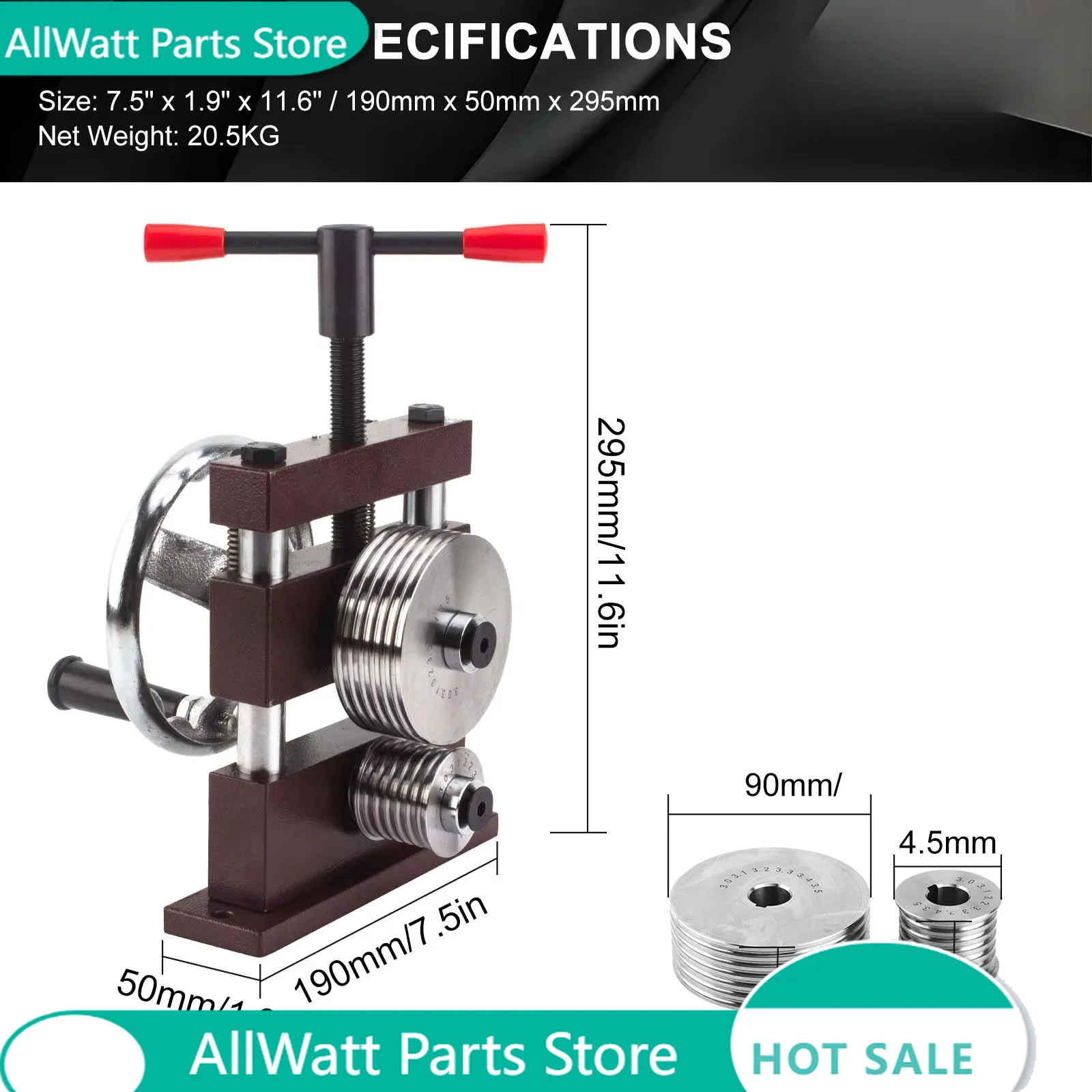 Manual Bracelet Shaping Machine Gold Silver Metal Jewelry  Bending Equipment for Processing Rings  Bracelets  Earrings