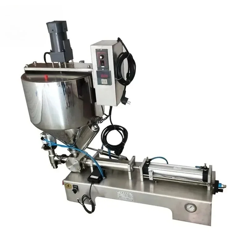 Small stainless steel machine candle pot pump filling machine wax melting candle heating filling machine