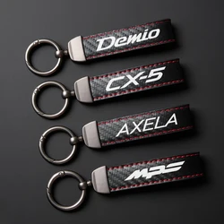 자동차 키 체인 열쇠 고리 For Mazda 3 6 2 CX5 CX9 CX3 CX30 MPS Demio Axela Atenza MX5 BT05 Biante MS Premacy CX8 Skyactiv 액세서리