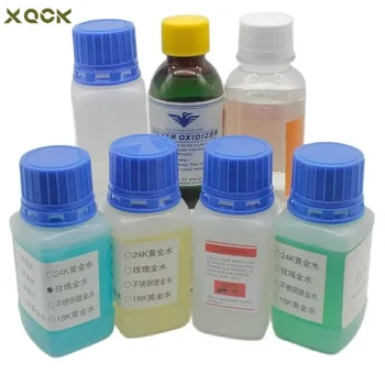 1 Flasche Vergoldungslösung 24 Karat Roségold Platin Galvanikwasser für die DIY-Herstellung von Schmuckwerkzeugen