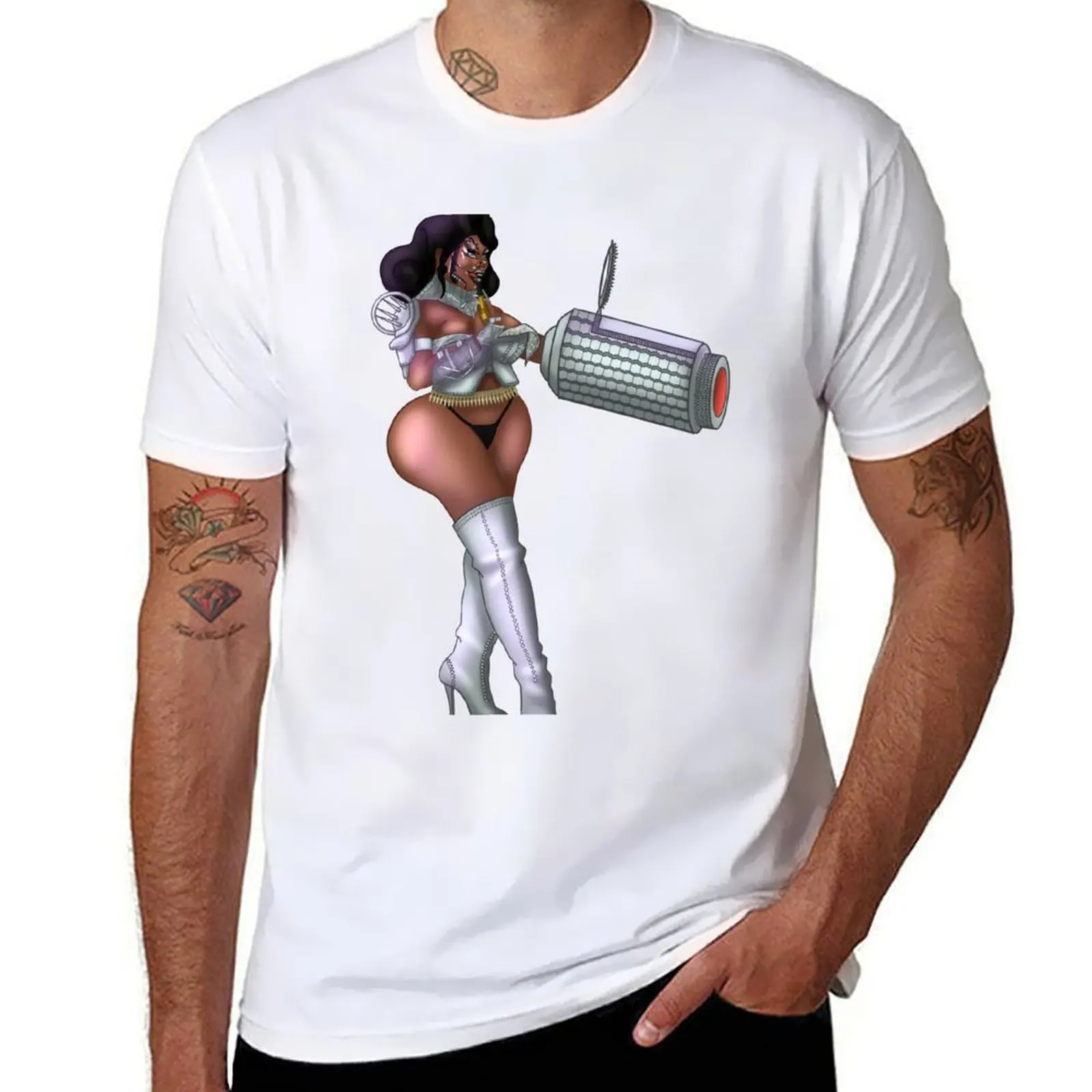

Koco Caine from Dragula Titans T-Shirt T-shirts oversize gifts for boyfriend Short sleeve tee t shirt for men