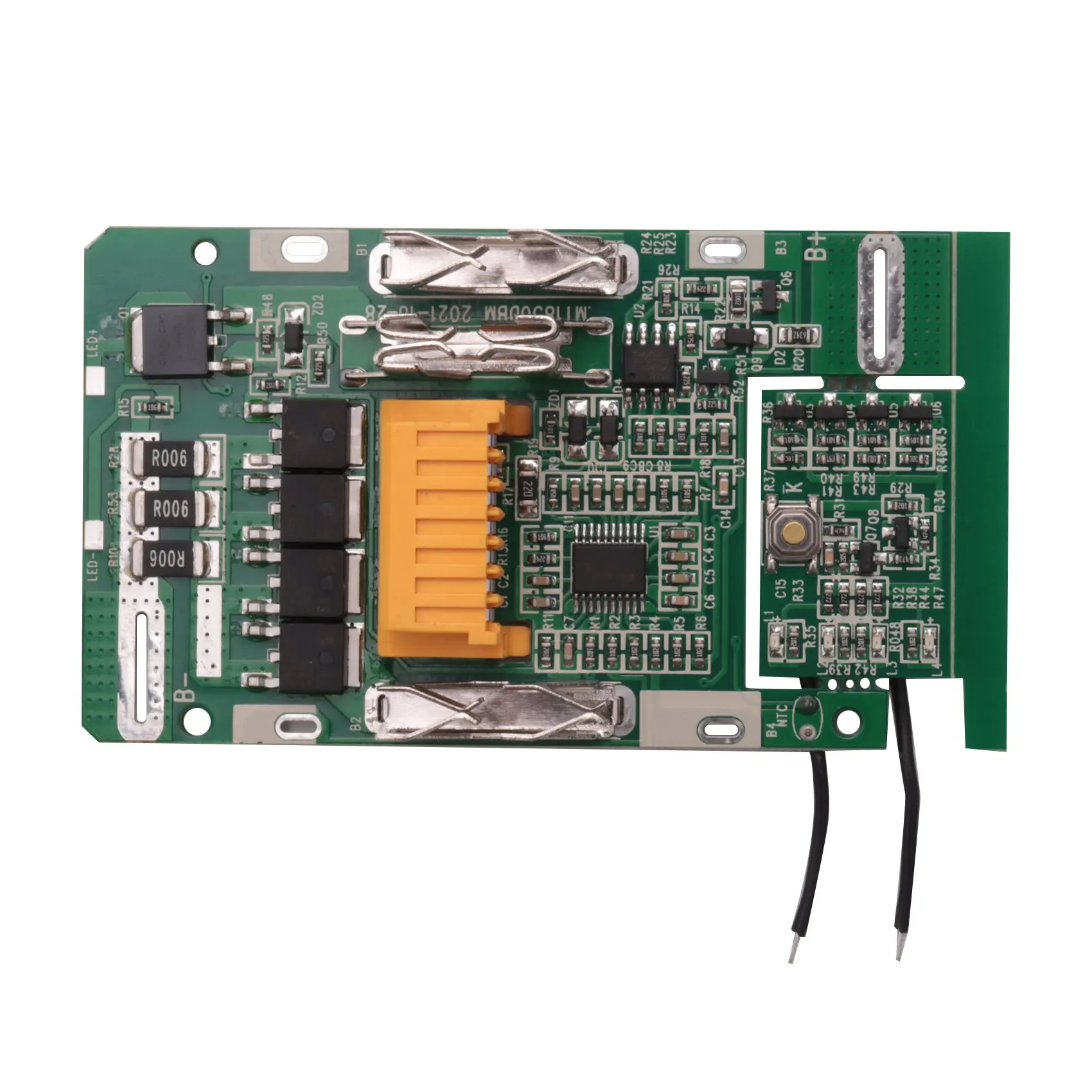Imagem -03 - Lithium Ion Battery Bms Pcb Carregamento Proteção Board Makita Ferramentas Elétricas Bl1815 Bl1860 Lxt400 18v