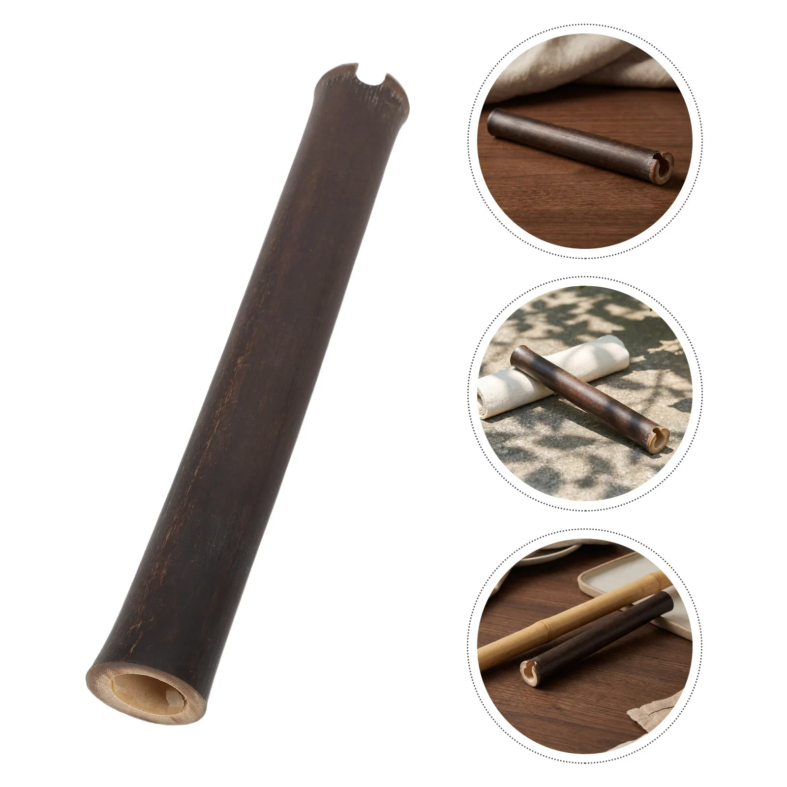 Pocket Size Bamboo Chinese Flute Embouchure Trainer Travel Xiao Mouthpiece Breath Control Aid Flute Wind Instrument Trainer