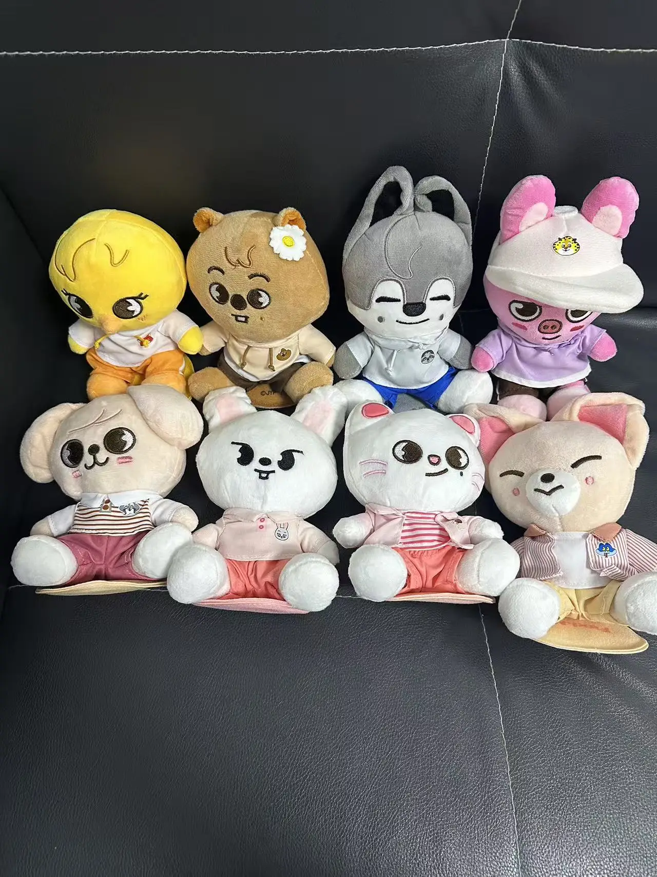 

Новые коллаборационные куклы-переодевашки SKZOO X Zootopia с магнитной подставкой, плюшевые игрушки Stray Kids, коллекция подарков для фанатов Банг Чана, Ли Феликса