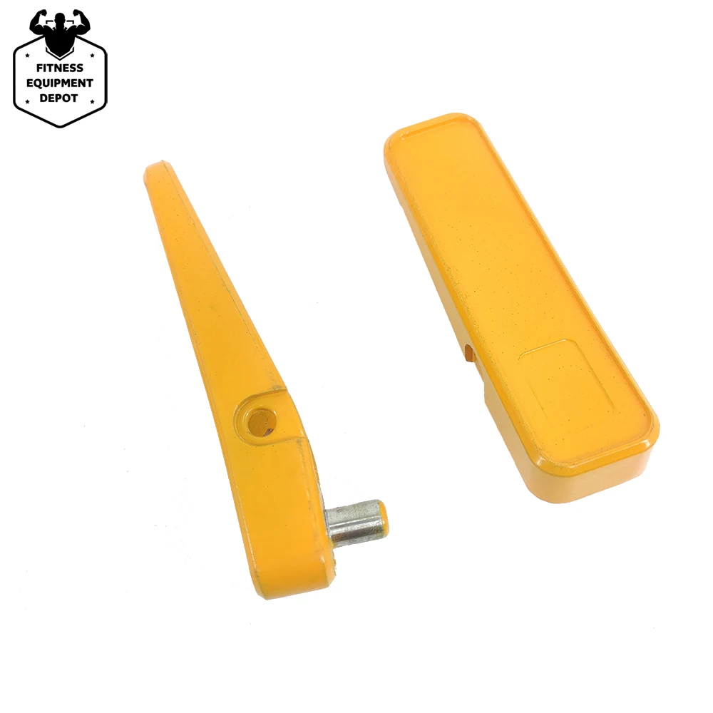 2pcs Handle for Precor Fitness GYM Treadmill Spare Part Yellow Handle Yellow Grip