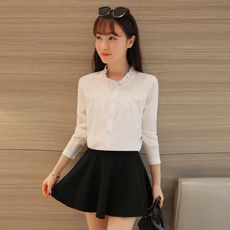 Long Sleeve Lace Women's Fashion Shirt Vintage Clothes for Women Tops Shirts Blouses