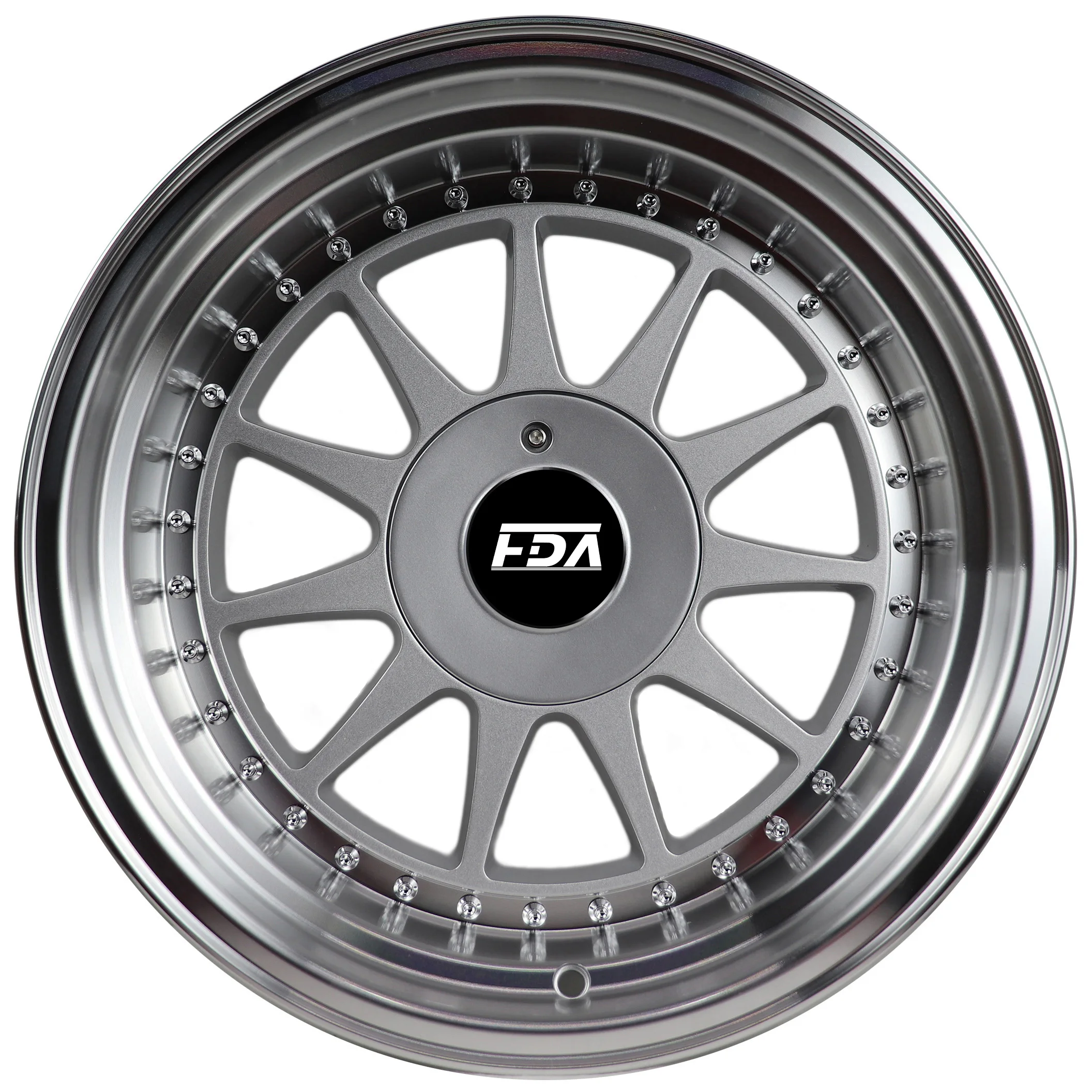 Z1133 R 14/15/16/17/18 Inch Structure Alloy Wheels 4 Holes 4x100 4x108 Car Rims