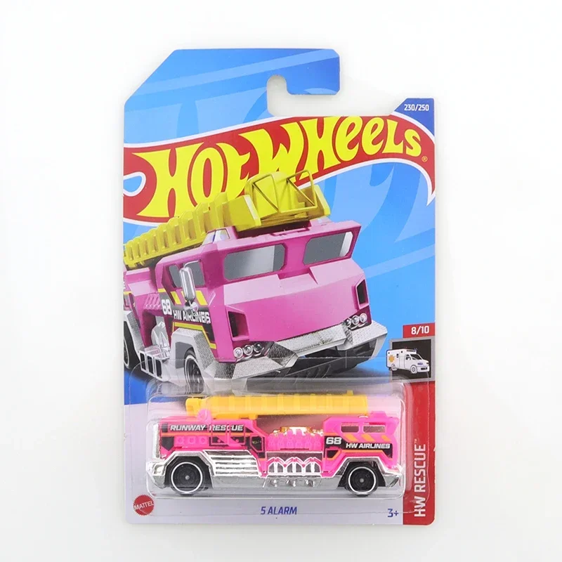 Hot Wheels 5 ALARM Mini Alloy Coupe 1/64 Metal Diecast Model Car Kids Toys Gift