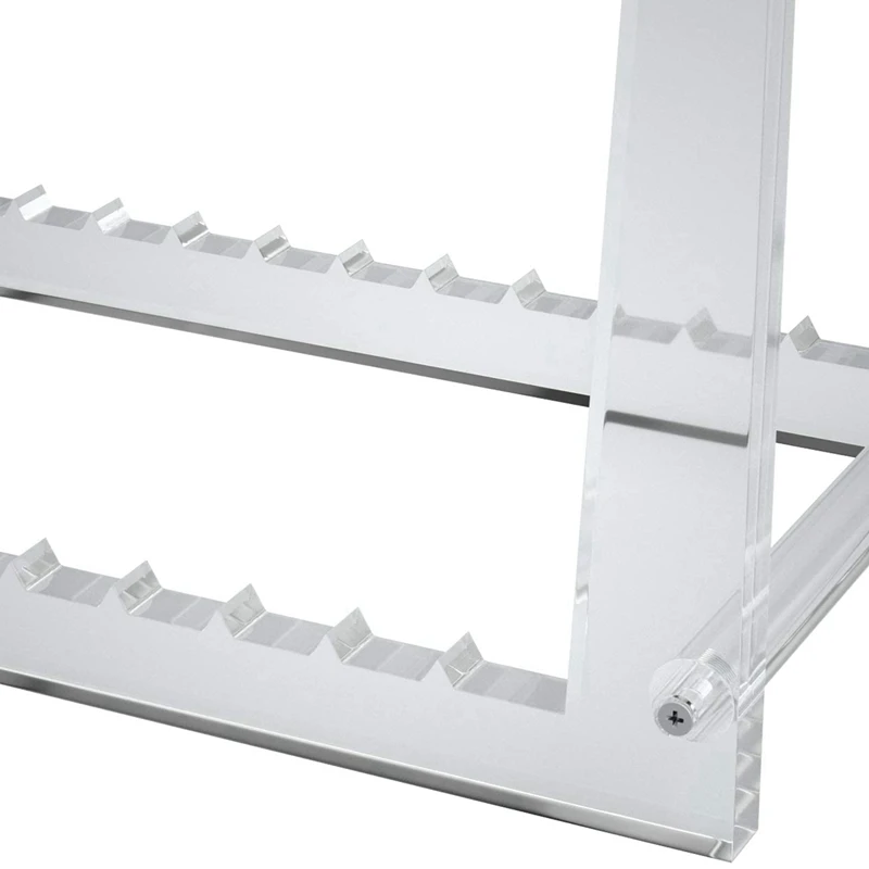 حامل سجل فينيل شفاف ، تخزين ألبوم مكتبي ، رف عرض ، صور مكتبية وكتب ، 2X