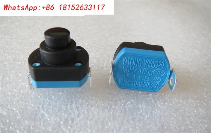 10 Uds secador de pelo FH6270FH6271FH6272 interruptor de aire caliente y frío interruptor de bloqueo automático de fuego 10A250V