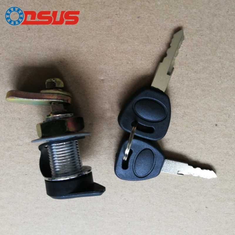 Long Simple Bus Door lock with keys for Kinglong Car Models