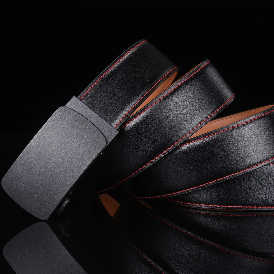 

Plyesxale Dress Belt Men 2024 Genuine Leather Belts For Men High Quality Automatic Belt Ratchet Ceinture Homme Luxe Marque G3