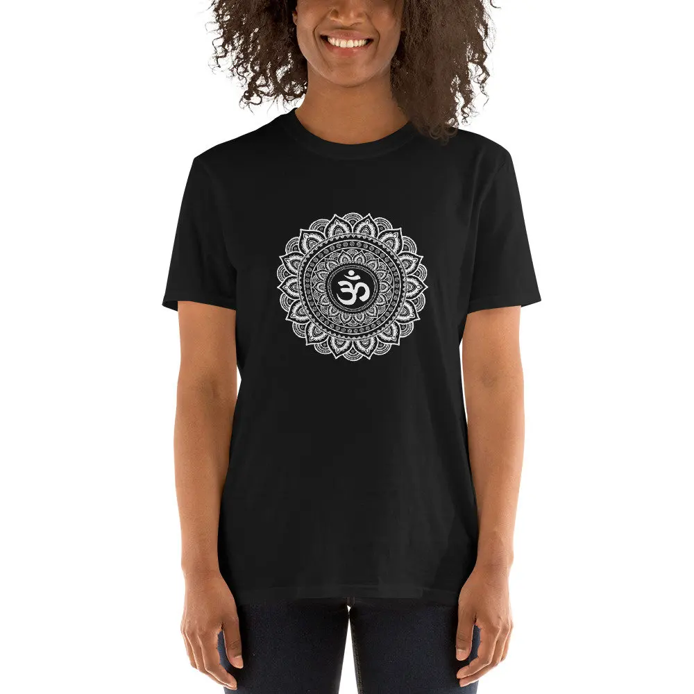 Ohm Symbol Mandala Om Meditation T Shirt