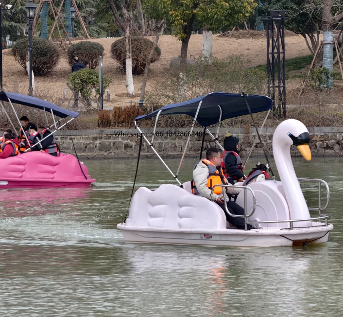 

Hot Sale Fishing Boat 2 4 People Pedal Boat Lake Leisure Boat