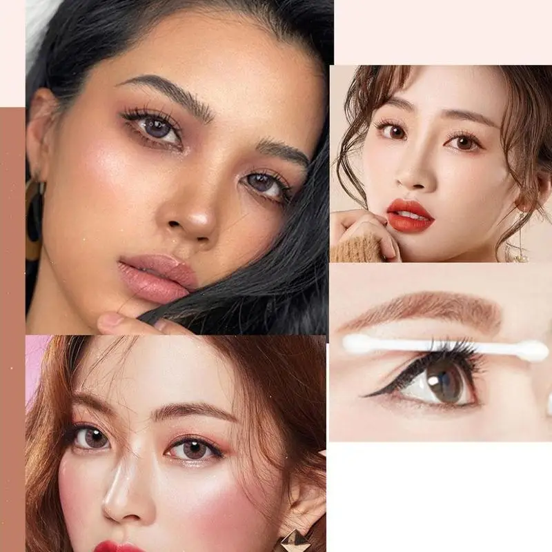 Kosmetik klares Augenbrauen gel langlebiges Wimpern fixgel wasserdichtes transparentes Augenbrauen-Fixgel für Augenbrauen-Make-up-Tool – Detail 10