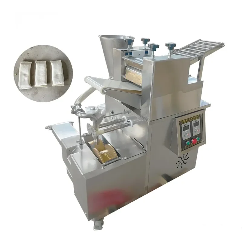 Automatic Dumpling Samosa Pie Maker Machine Chinese Style Pastry Wrapper Press for Home Kitchen Use