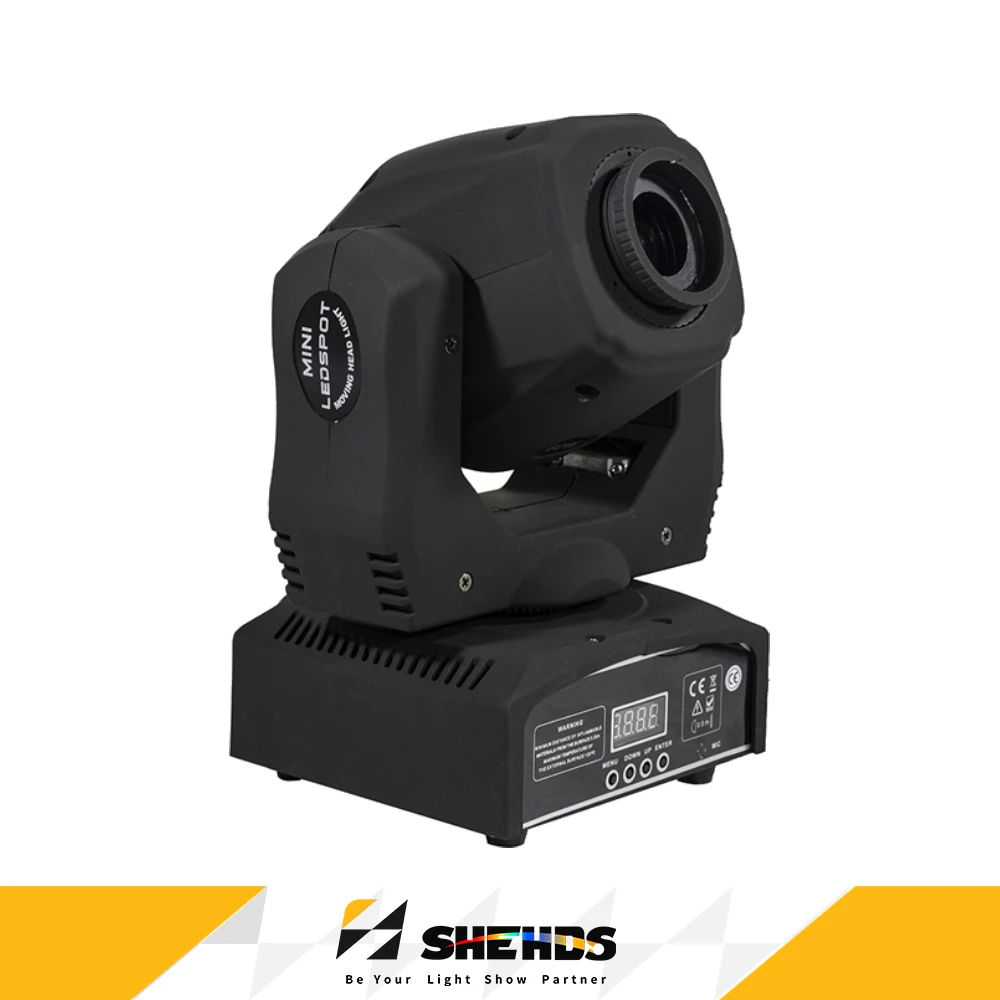 SHEHDS LED 60W Moving Head Lighting For DMX512 Stage Effect DJ Festivals Disco Wedding Nightclub Theater Home Entertainments