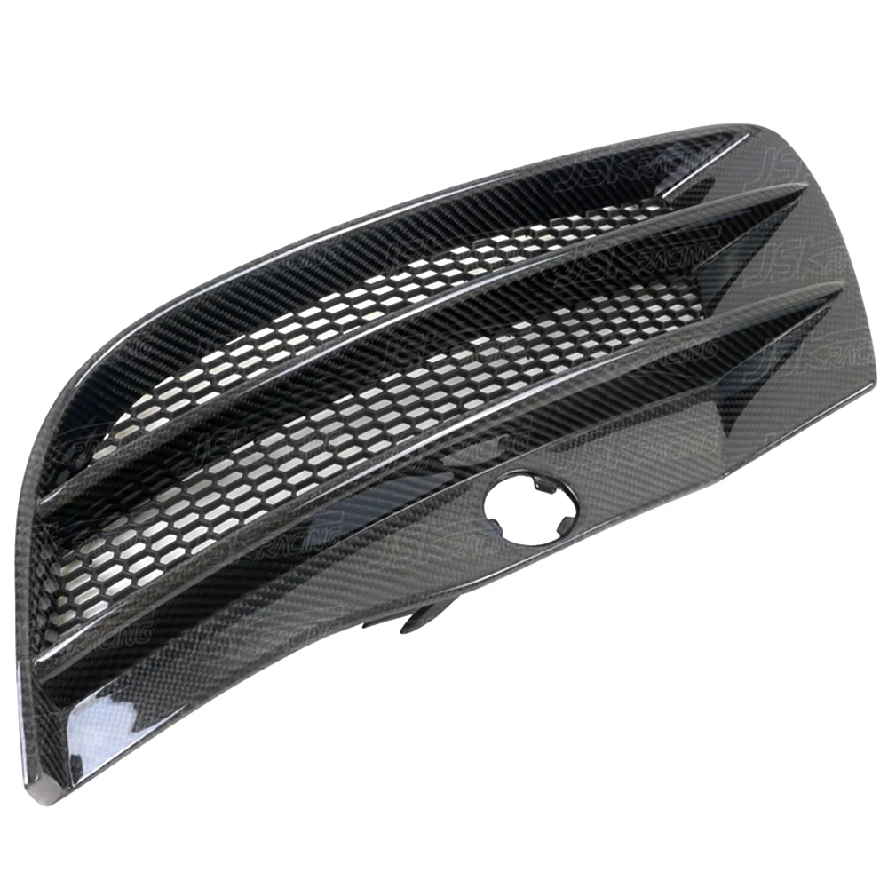 For R8 V8 V10 2008-2010 G Style Carbon Fiber Front Bumper Air Vent (JSKADR808020)