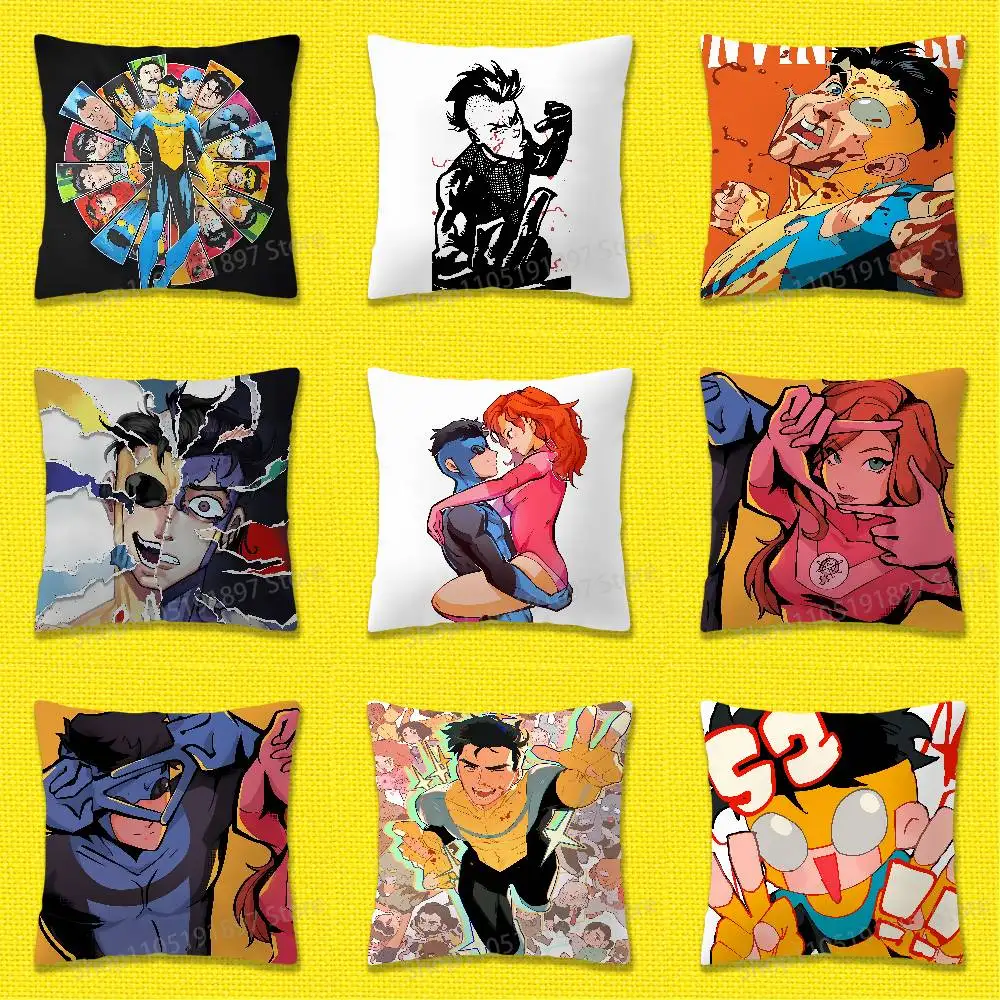 M-Mohawk Mark I-Invincible Throw Pillow Case For 45cm 40cm 55cm 50cm 30cm Square Car Pillowcase Shell