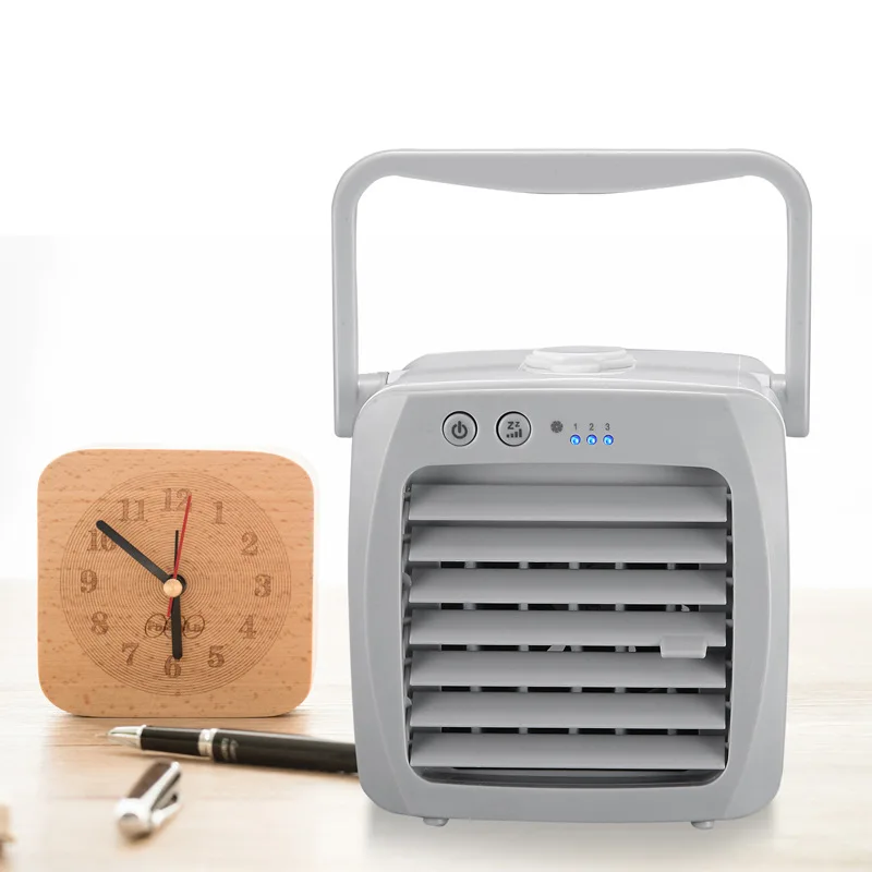 Compact USB Spray Cooler, Mini Mist Fan with Dual Functions of Chilling & Moisturizing