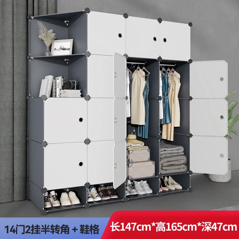 Modern Storage Dressers Wardrobe Closet Storage Cabinet Chest Clothes Rack Aesthetic Wardrobe Hallway Armario Salon Furniture