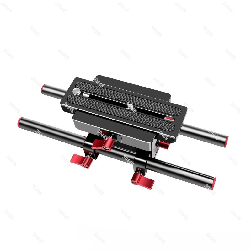 DSLR Camera Rig Cage Base with Rail System for 5D2 Compatible with Follow Focus Matte Box Tripod