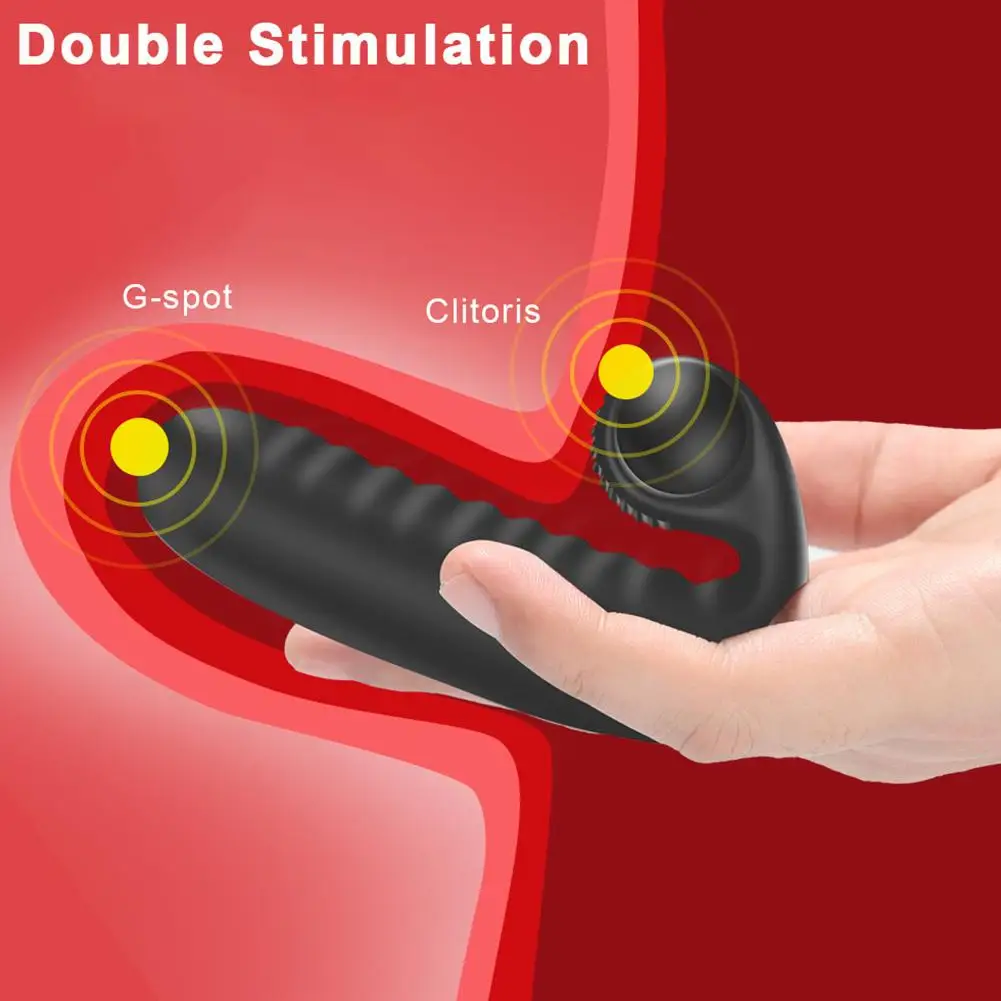 مزدوجة إصبع كم هزاز G بقعة النشوة الجنسية تدليك البظر تحفيز الإناث الاستمناء هزاز مثليه الجنس لعب إصبع الأكمام #5