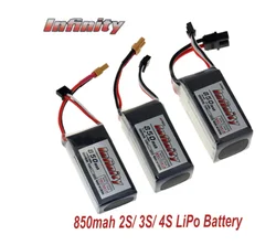 Infinity LiPo Batteries 2S 3S 4S 550mAh 650mh- 2200mAh 85C XT30 Connector SY60 XT60 Plugs for RC FPV Multicopter Drone