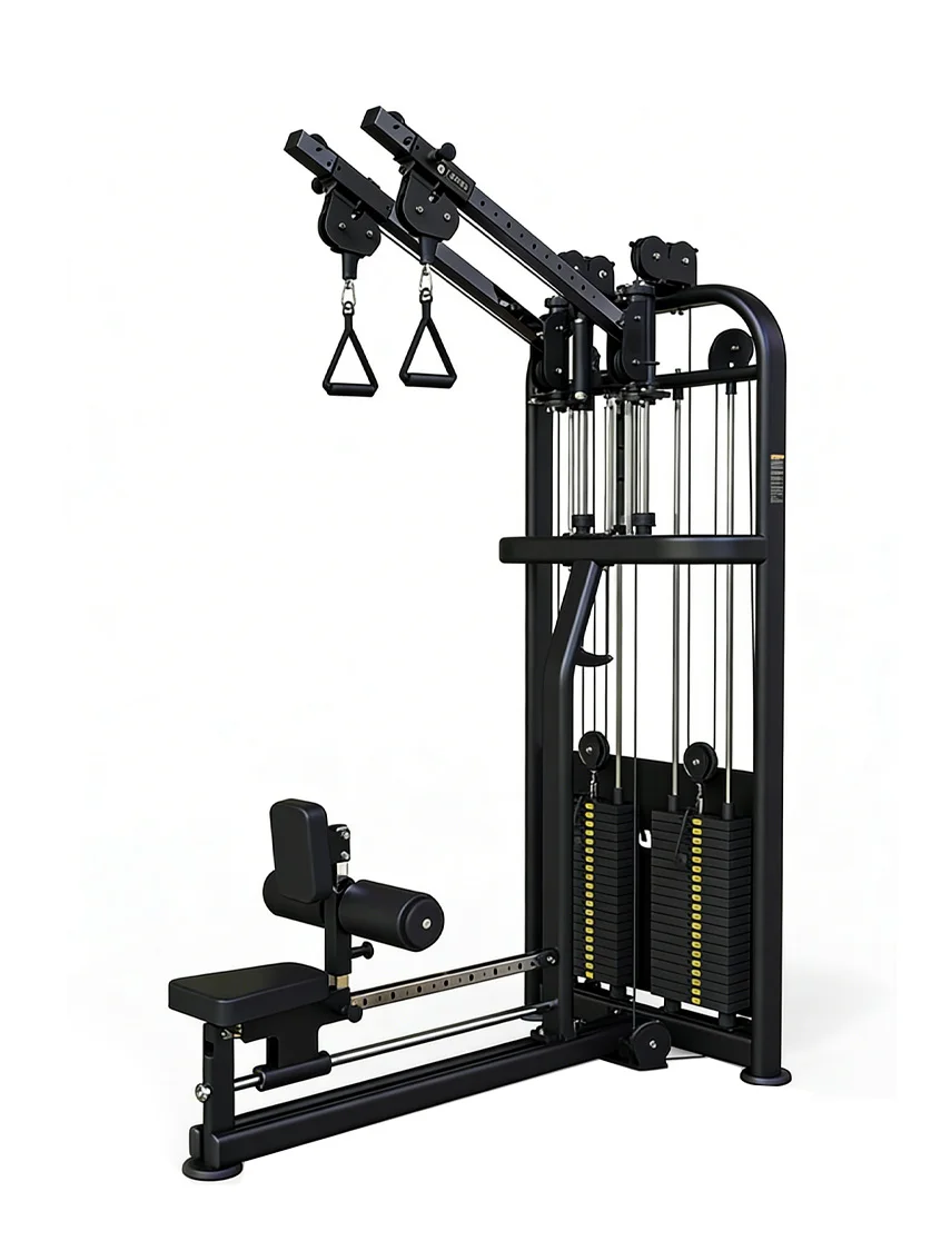 Factory Sales Gym Fitness Steel Strength Training Pin Loaded Selection Machines Lat Pull Down Machine Back Extension Machine