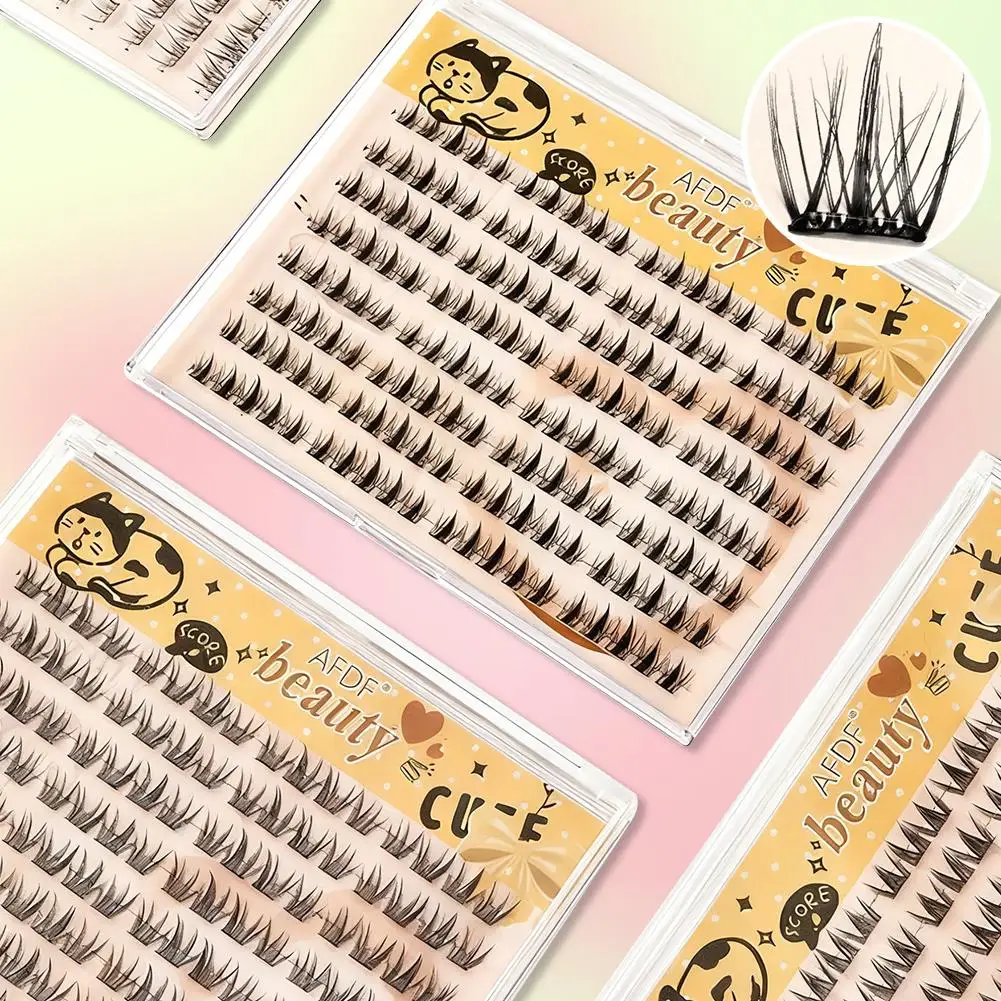 120 رموش صناعية من مجموعة C-Curl، حجم كبير لا حاجة للغراء، لمكياج العيون الطبيعية والأنمي #4