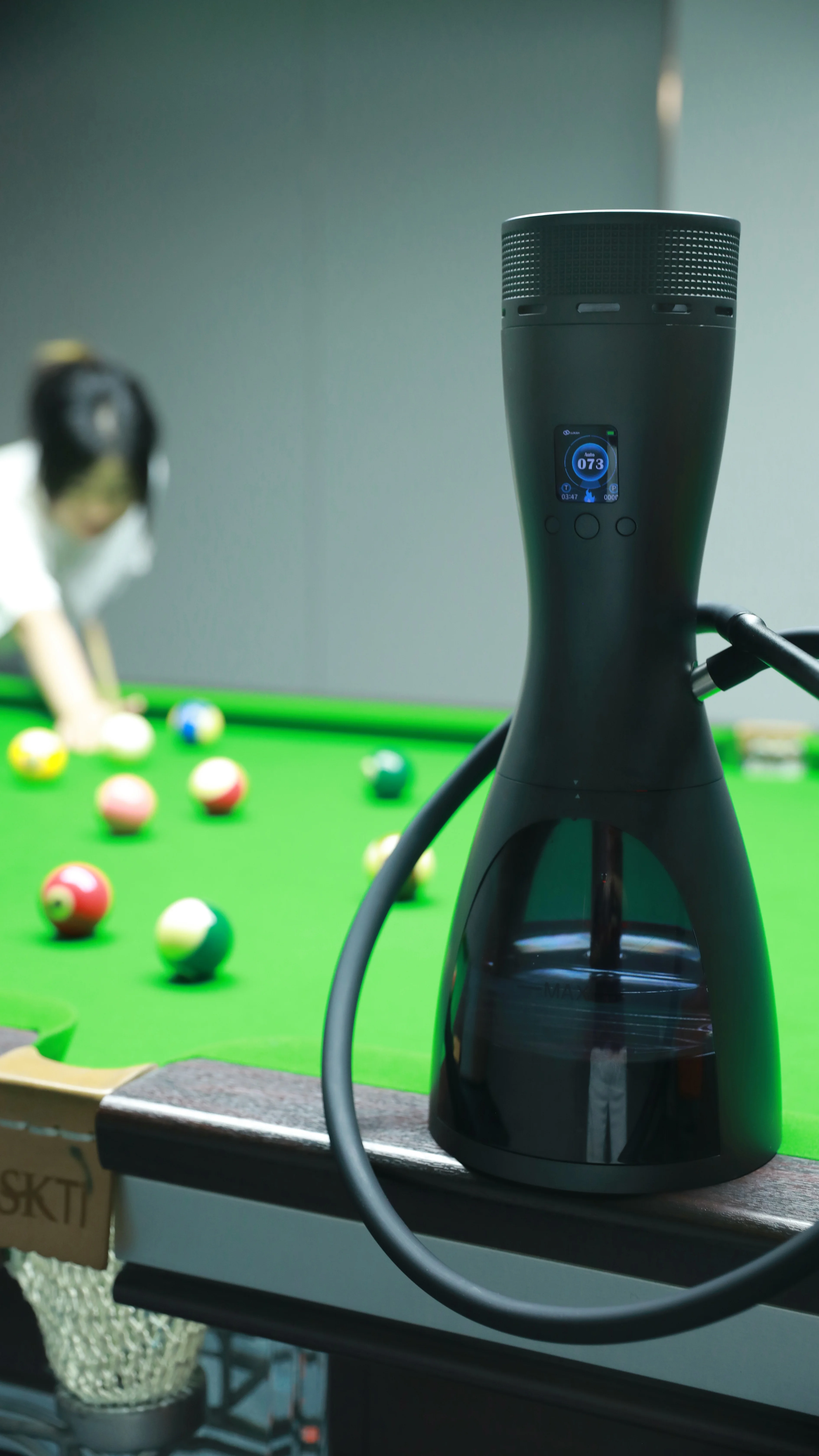 ロシア製電動水タバコ、ポータブルシーシャ、LEDライト付き高級水タバコセット、カーボンフリー、ロシア製水タバコ、電子水タバコセット