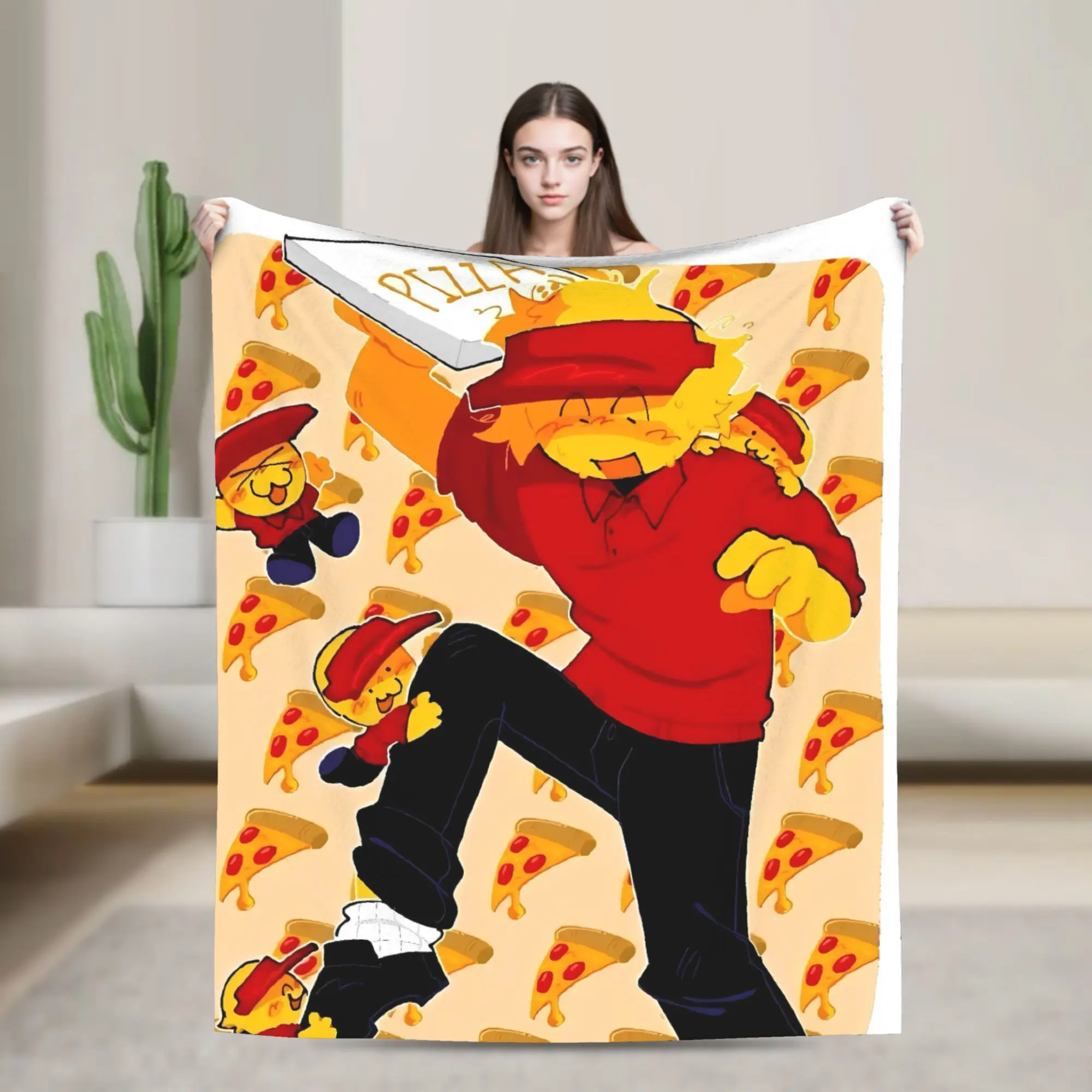 Forsaken Elliot and chance   Warm Blankets  Kids Plush Throw Blanket Funny Couch Bed Flannel Bedspread Sofa Bed Cover