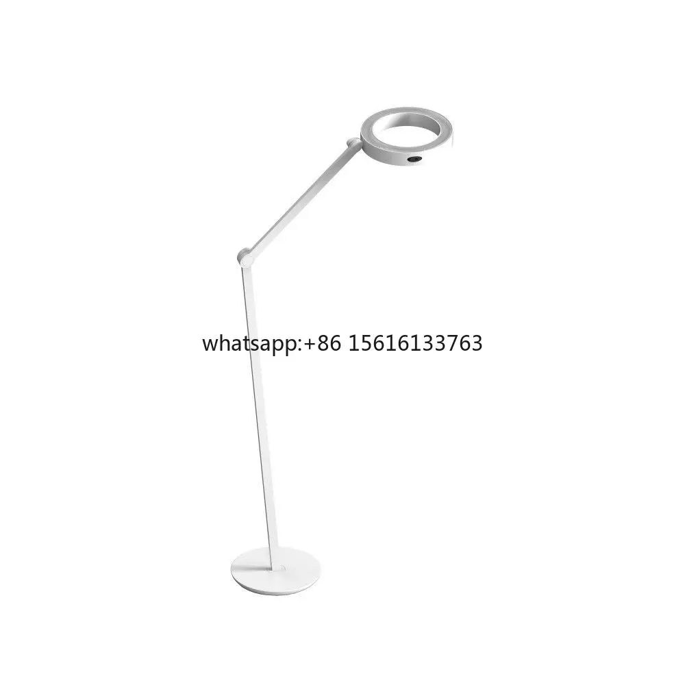 

Nordic Minimalist LED Floor Lamp Smart Anti-Glare Design 40W 54W 60W Options Modern Office Lighting Metal Shade Aluminum Body