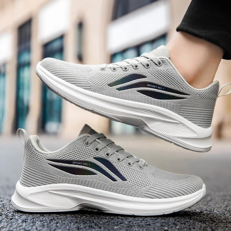 

Summer Mesh Men Shoes Lightweight Sneakers Men Fashion Casual Walking 2024 Breathable Mens Hiking 2025 Fashion Shoes