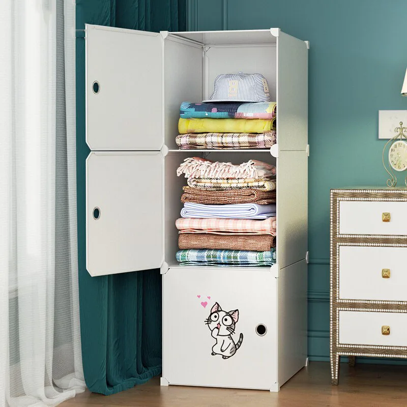 Simple Vintage Closet Professional Room Decor Large Size Fashion Interior Safe Wardrobe Save Space Guarda Roupa Salon Furniture