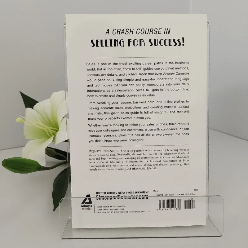 VENTAS 101 de Wendy Connick: el libro de juegos esencial para el éxito y el desarrollo de ventas diarias Confianza duradera del cliente