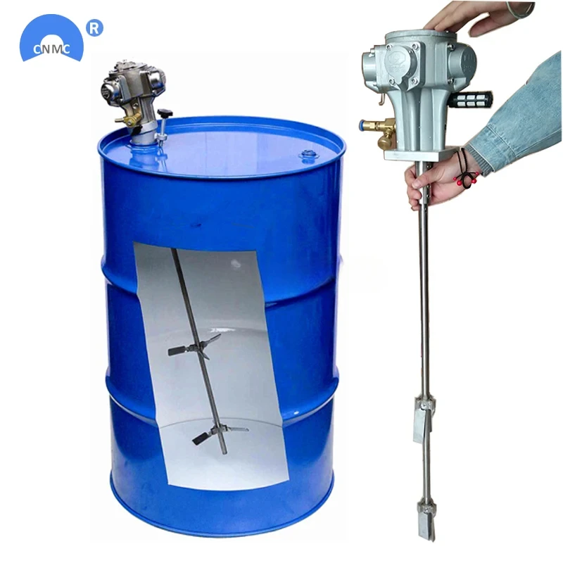 Industrial application small chemical liquid drum mixer agitator machine