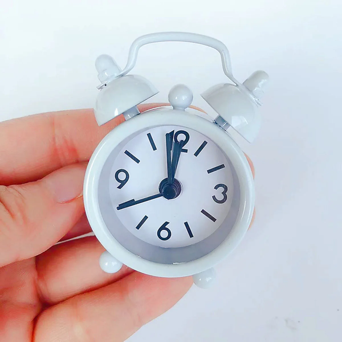 Creative Cute Mini Metal Small Alarm Clock Electronic Small Alarm Clock Multicolor Electronic Small Alarm Table Morning Clock