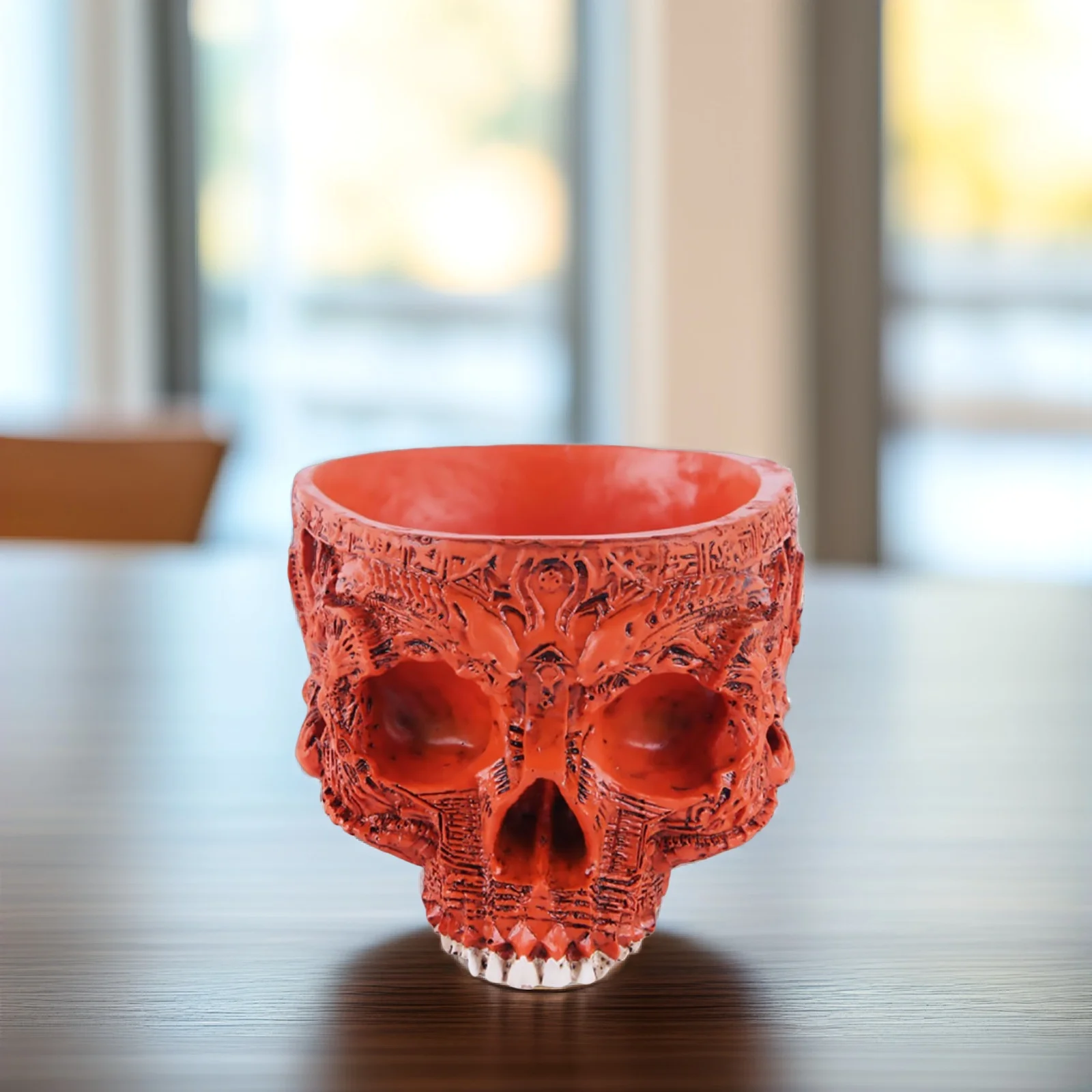 

Creative Skull Shaped Pot Plants Holder Succulent Planters Succulents Resin Flower Container Bonsai