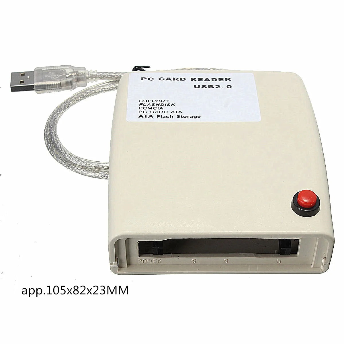 USB 2.0 PCMCIA to USB to 68 Pin, ATA Flash Disk, Memory Card Reader, Adapter Converter, LXT for Computer