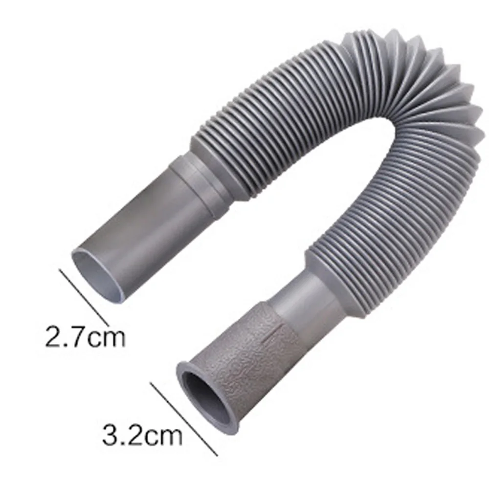 Accessories Drain Pipe Household Drainage Replacement Sink Basin Hose PVC Washbasin Bathroom Kitchen Anti-odor