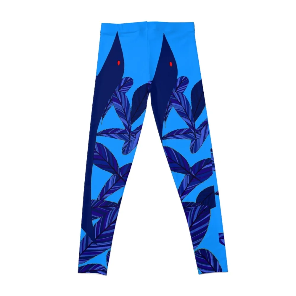 MORE BLUE BIRDS OF HAPPINESS Leggings Sports pants for jogging pants sports for gym gym's sportswear Womens Leggings