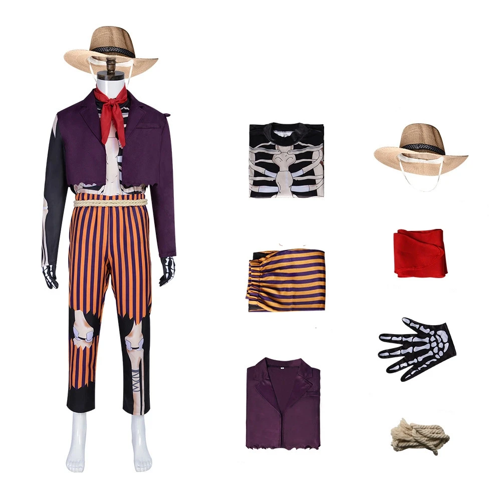 

Anime Hector Rivera Costume Deluxe Hallowmas Horror Skull Cosplay Suits Miguel Great Grandpa Outfits Men Adult Coco Cosplay Suit