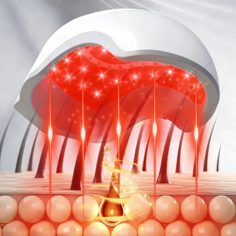 

A83G-Stress Reduction, Thinning Scalp Relief For Anti-Hair Loss, 700Nm LED Photon Scalp Care Growth Hair Regrowth Device