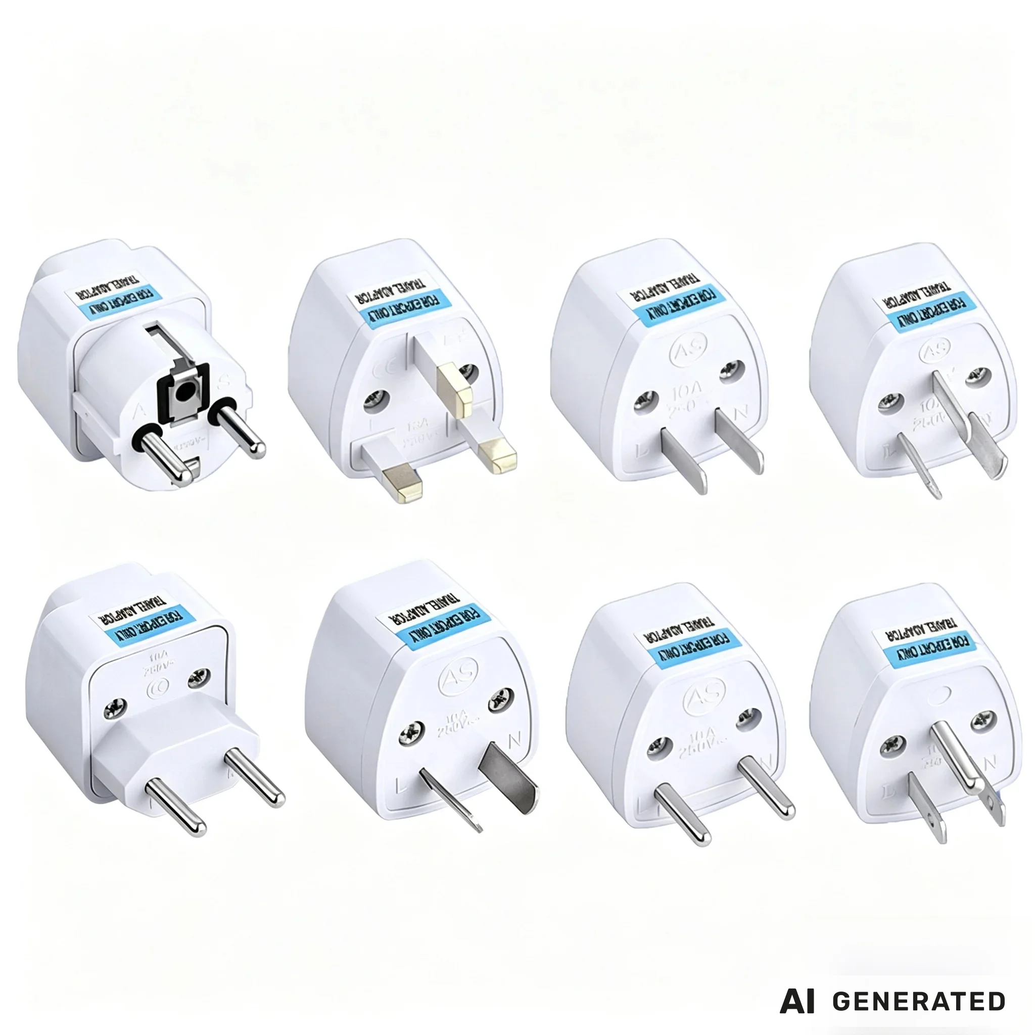 International Travel Plug Adapter Multi Pin Compatibility Safe Stable Connection Universal Power Conversion Plug