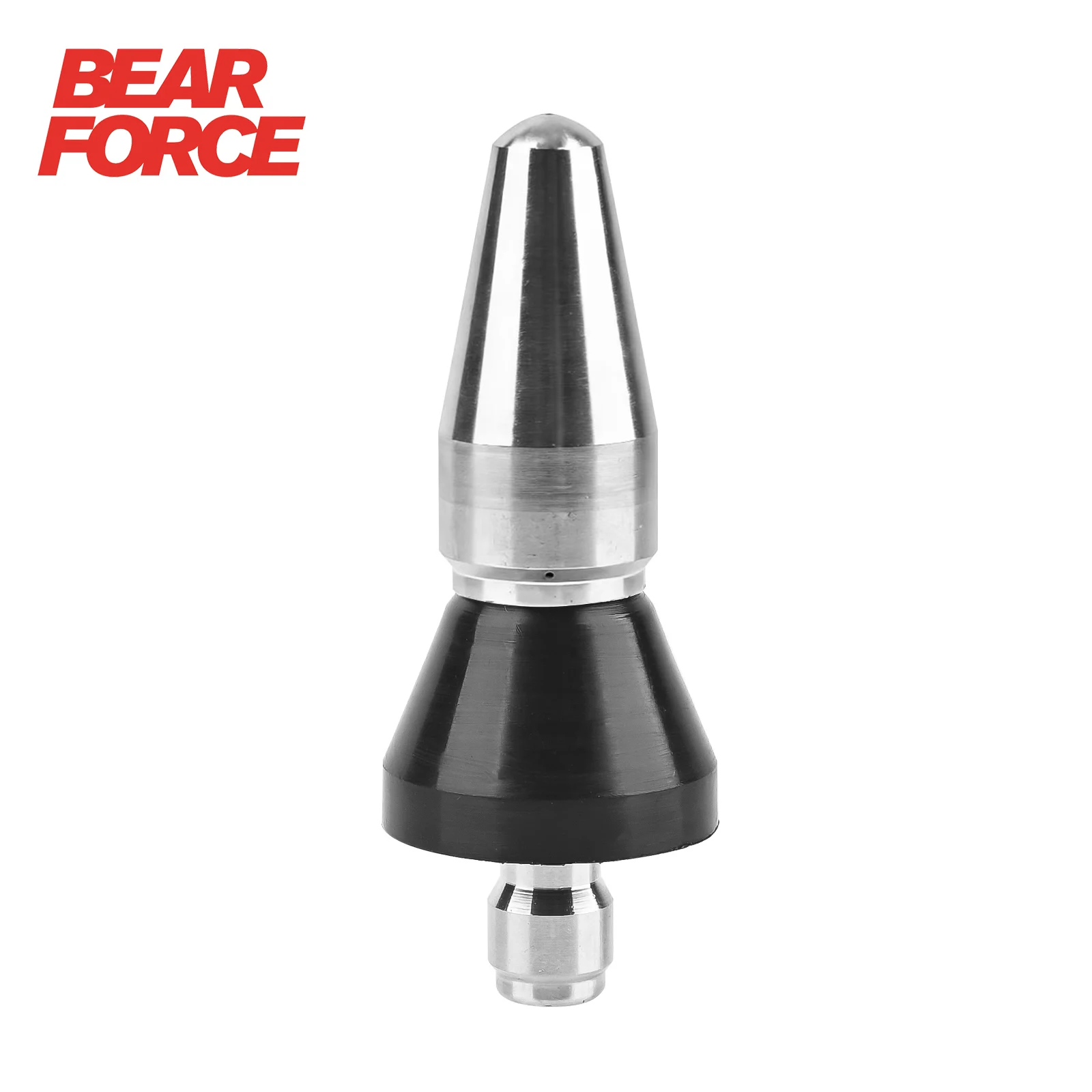 

Насадка для прочистки канализации BEAR FORCE из нержавеющей стали, прочная конструкция, с быстроразъемным соединением 1/4 дюйма